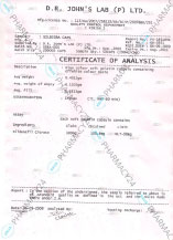 Сертифікат якості D.R. JOHN'S LAB
